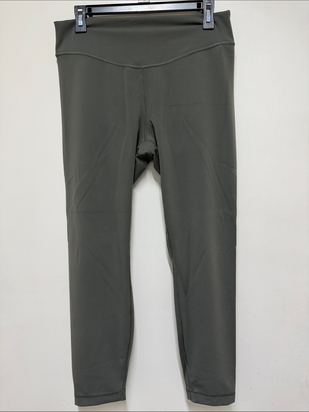 lululemon athletica Olive Green Logo Leggings